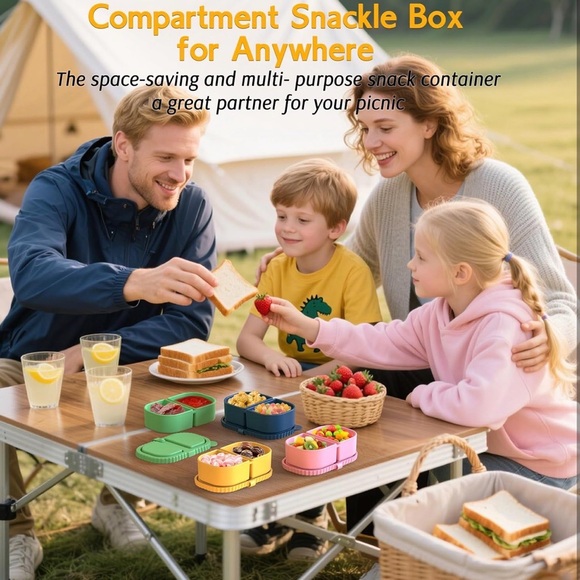 Colorful Stackable Food Storage Containers
NWT - Picture 6 of 7